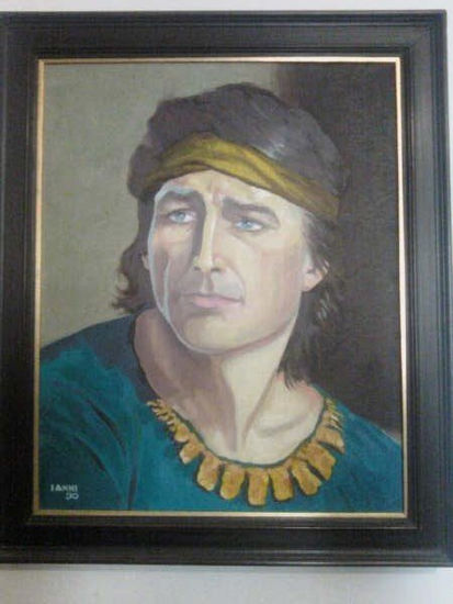 retrato de un guerrero del señor 