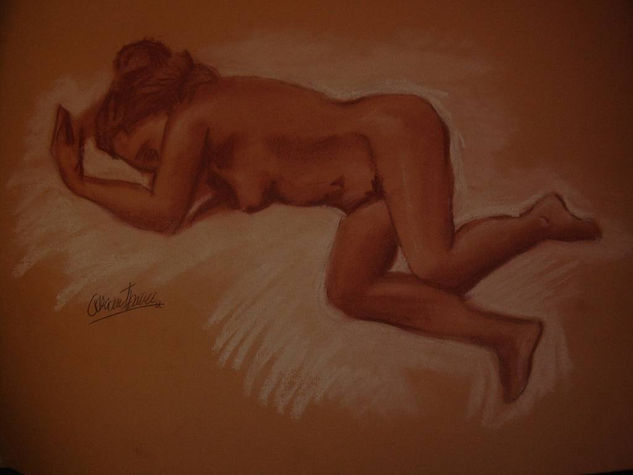 Dormitar Sin Compañia Pastel Cartulina Desnudos