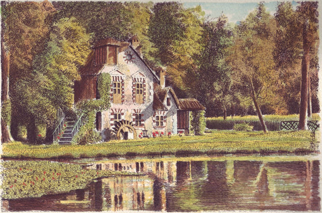 El Molino de la Reina. Versalles  Francia