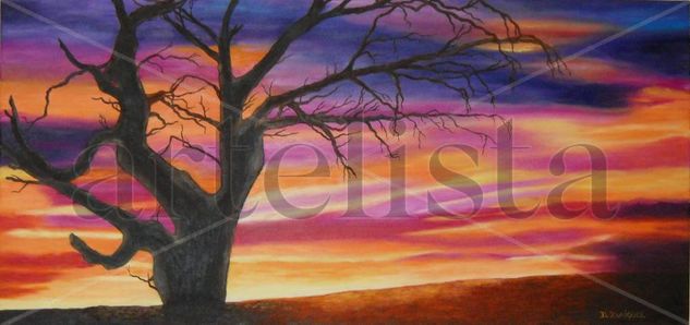 CREPUSCULO Oil Canvas Landscaping