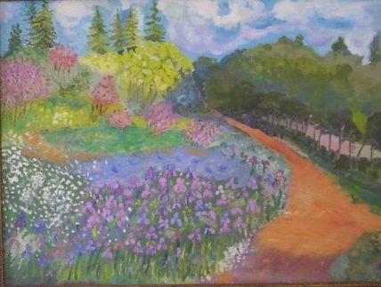 Camino de flores