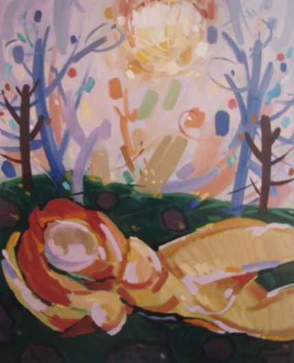 Eva dormida