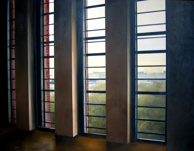 Desde el interior - Acrílico / Tabla -  146 X 114 cm