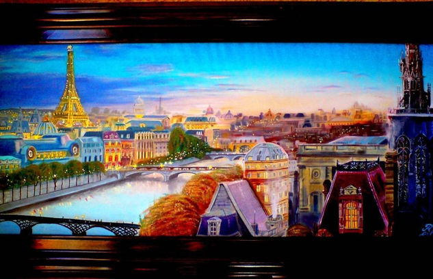 Paris Oil Canvas Landscaping