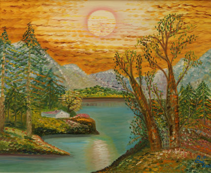 Un amanecer mágico