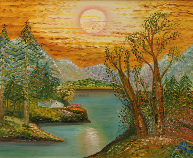 Un amanecer mágico