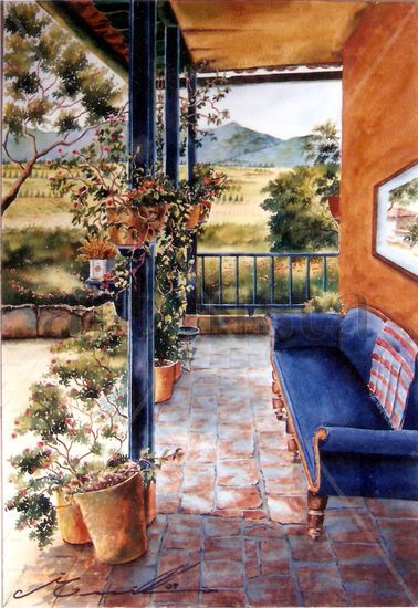 Desahogo  ( copia ) Oil Canvas Landscaping