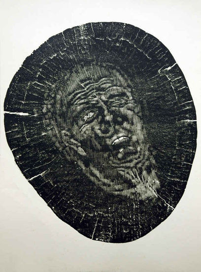 Retrato Woodcut