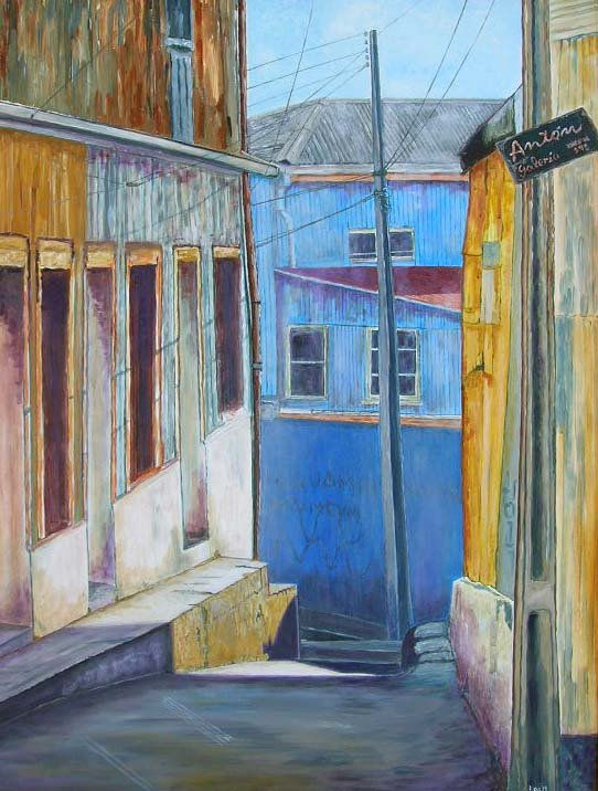 Pasaje Chopin,cerro Concepcion de Valparaiso