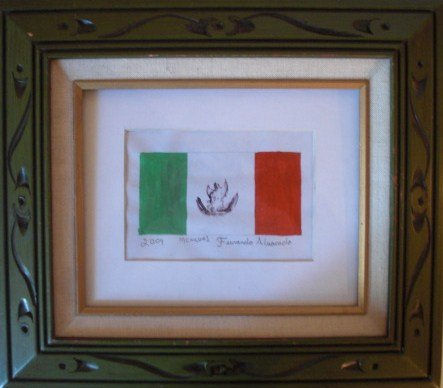 mi bandera mexicana Gouache Paper Others