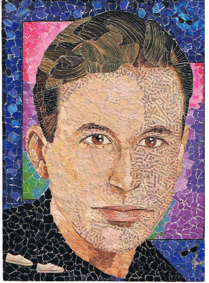 Ricardo Montaner Paper Portrait