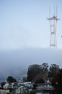 Clouds and Antenna