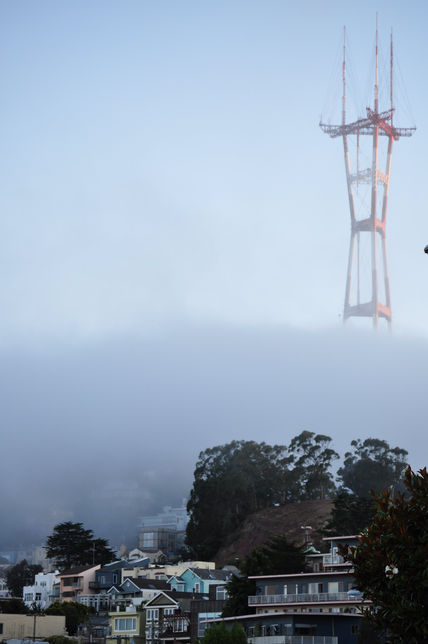 Clouds and Antenna