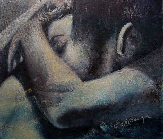 Sensualidad III Oil Canvas Figure Painting