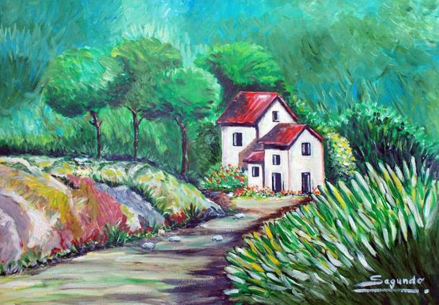 PAISAJE 3 Acrylic Canvas Landscaping