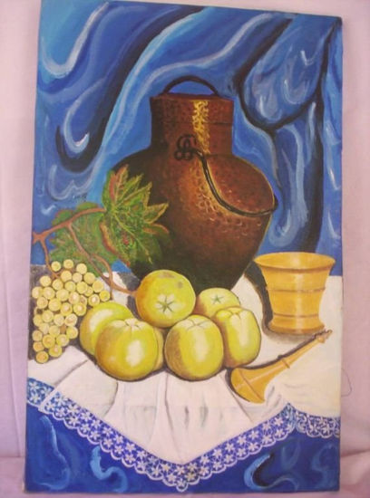 bodegon Oil Canvas Landscaping