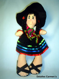 A little flower doll