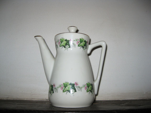 cafetera de porcelana