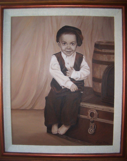 pequeno galan Óleo Lienzo Retrato