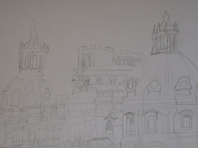 Boceto el Inicio de Roma