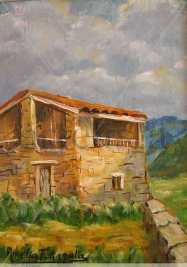 Construcción pairal Oil Canvas Landscaping