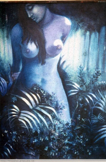 Nocturno Oil Canvas Nude Paintings