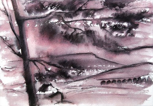 Paisaje 2 Watercolour Paper Landscaping