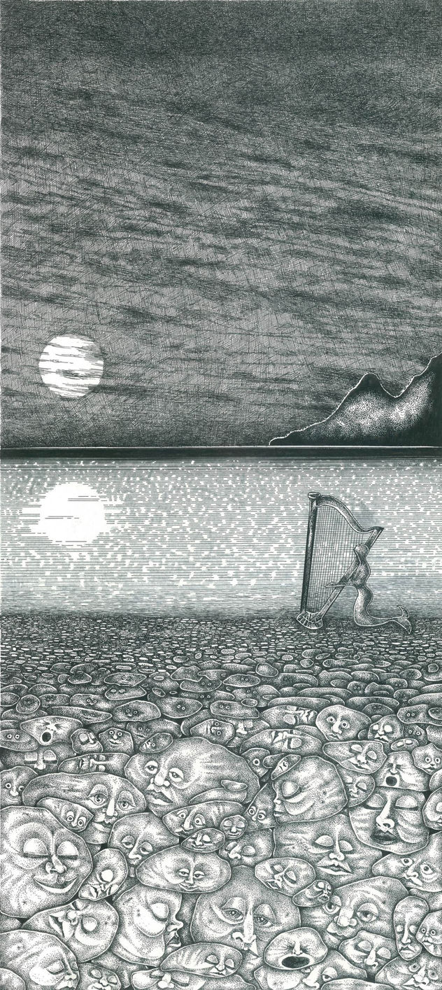 Piedras. 40 x 24,5 cm. Año 1992.