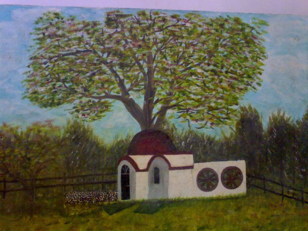 Ermita Oil Canvas Landscaping