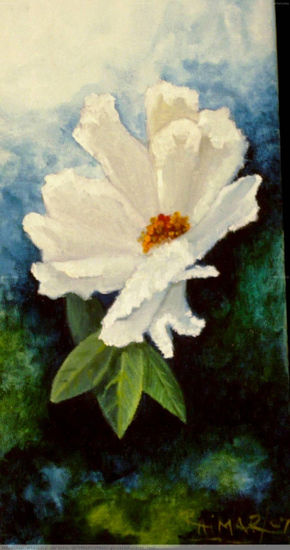 Soledad 3 Oil Canvas Floral Painting