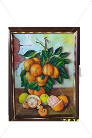 Naranjas Oil Canvas Still Life Paintings