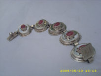 Pulsera plata y...