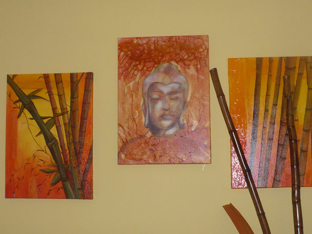 Oriental Acrylic Canvas Others