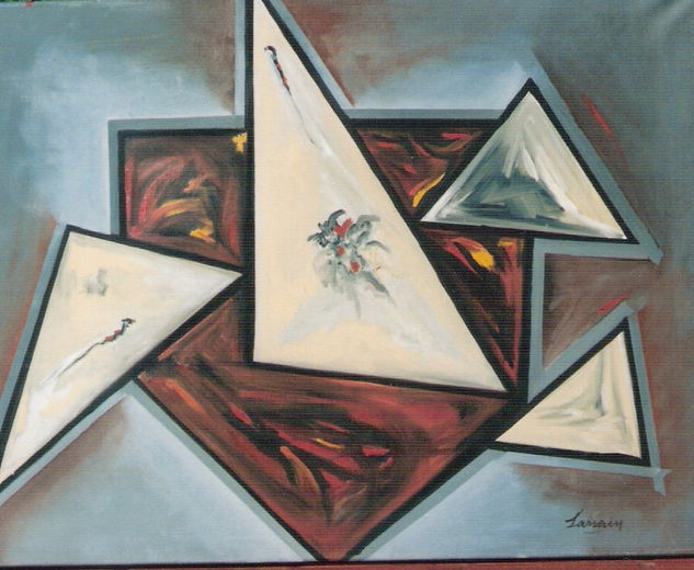 TRIANGULOS Oil Canvas Others