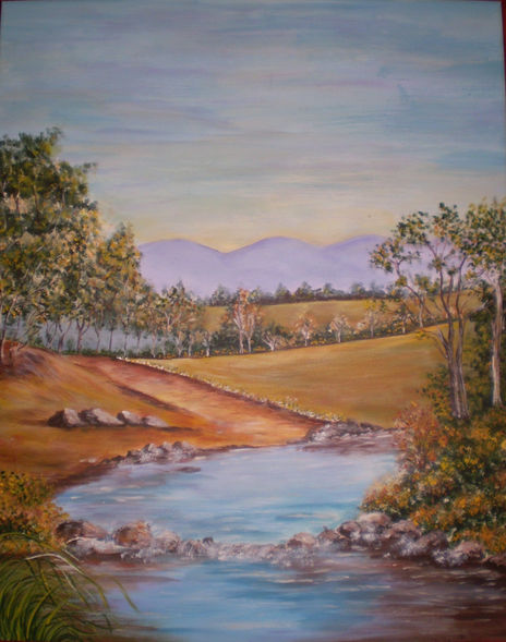 Oasis en la montaña