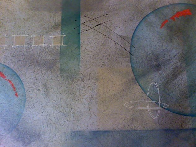 abstracto en verdes