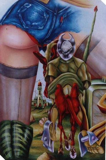 contradiccion del quijote Oil Canvas