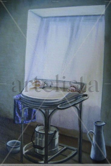 Bodegón lavabo Oil Canvas Still Life Paintings