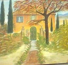 Toscana Oil Canvas Landscaping