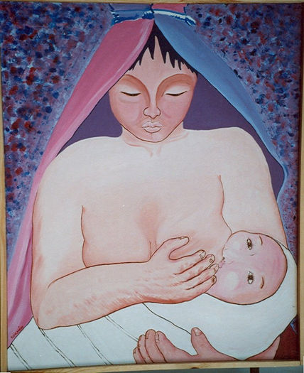 Amantando madre