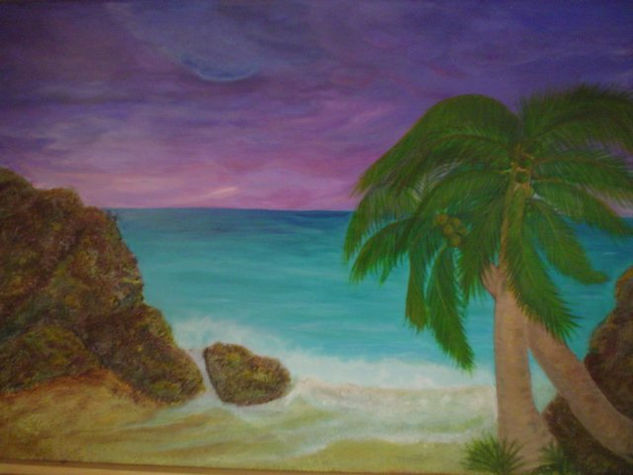 Tulum Acrylic Panel Landscaping