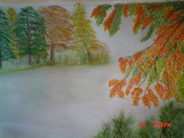 En el rìo Watercolour Paper Landscaping