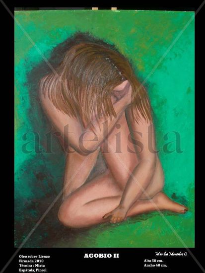 AGOBIO II Oil Canvas Nude Paintings