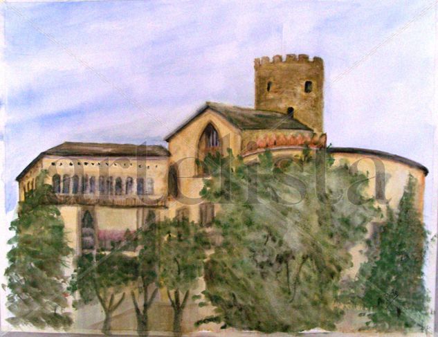 Torre Balldovina Watercolour Paper Landscaping