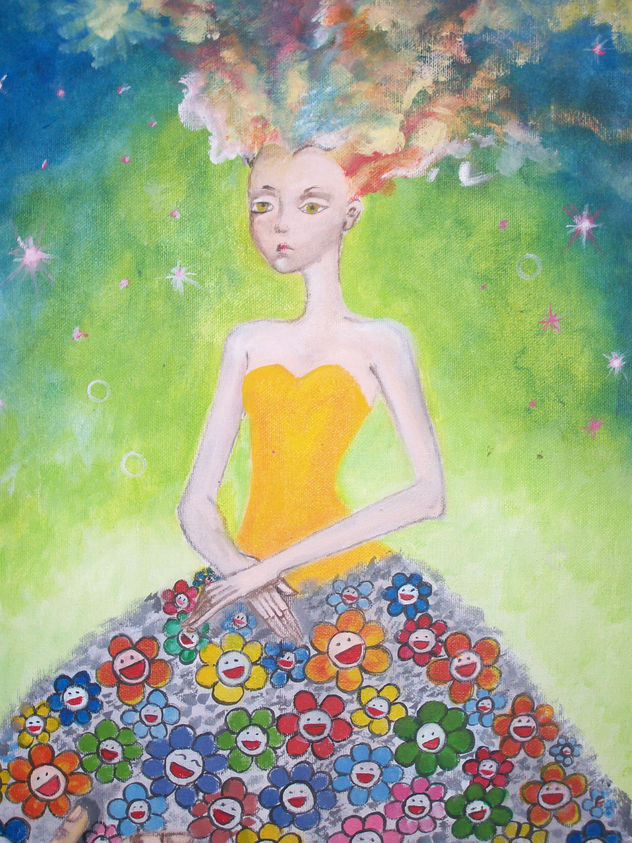 flores feliz