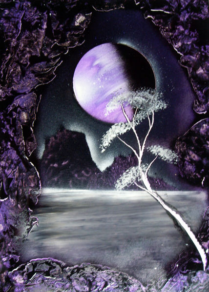 Noche púrpura