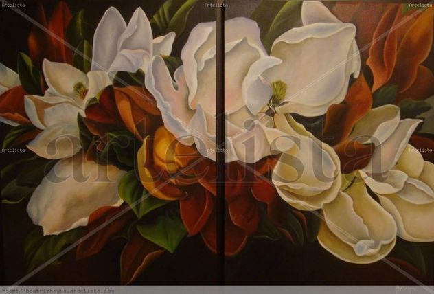 DÍPTICO MAGNOLIAS