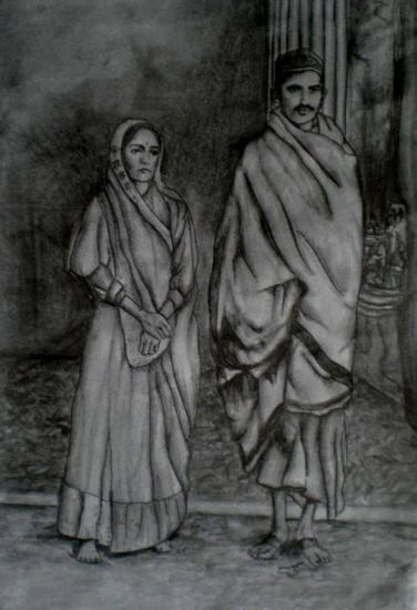 pareja hindu Pencil