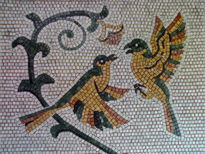 Pajaros, mosaicos