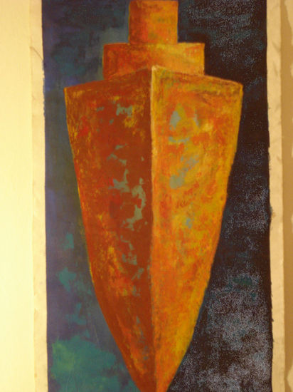 Punta de flecha como Barco 1 Acrylic Canvas Marine Painting